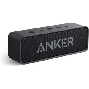 EDKAL-Soundcore Enceinte Bluetooth Avec Batterie Durée De 24 Heures,Micro Intégré Et Port De Basses Pour Son-Enceinte Bluetooth Puissante - Neuf