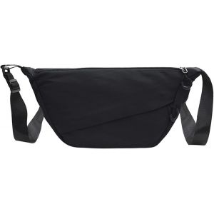 RFCBC-Sac à Bandoulière demi lune Femme Crescent Bag Sac à main femme crossbody,Sac à Boulette Avec Sangle Réglable pour Voyages,Travail,L'école et un Usage Quotidien - Neuf