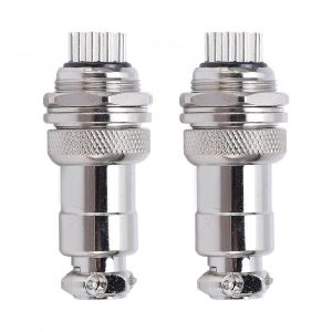 2PCS Aviation Connecteur Alliage de Zinc M&acirc;le Femelle Aviation Connecteur Prise 20mm AC DC 250V 15 Pin - Neuf