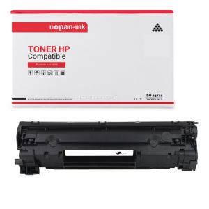 1 Toner pour HP CB436A Black 3000 Pages avec P LaserJet Pro M1120 P LaserJet Pro M1120MFP P LaserJet Pro M1130 P LaserJet Pro M1210 P LaserJet Pro M1212nf P LaserJet Pro M1522 P LaserJet Pro M1522F P - Neuf
