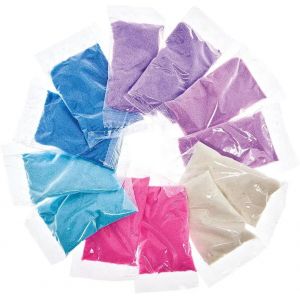KALANKA-Sable aux coloris d¿hiver (Paquet de 12) - Loisirs créatifs de Noël pour enfants - Neuf