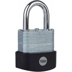 Cadenas en acier lamin&eacute; Y127B/55/129/1, arc 55mm pour usage ext&eacute;rieur - Neuf