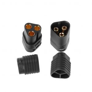 3 p&ocirc;les Bullet Connect 3.5mm MT60 m&acirc;le convertir en connecteur adaptateur femelle pour t&eacute;l&eacute;commande voiture ESC accs - Neuf