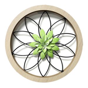 1pcs Décoration murale rustique ultra-épaisse,pour l'extérieur,chambre à coucher vert - Neuf