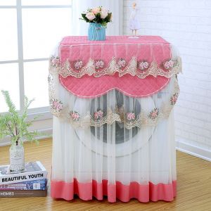 Housse pour machine à laver en tissu dentelle - Neuf