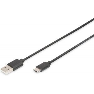 C&acirc;ble Usb 20 &iquest; 1,8 M &iquest; Usb-A Vers Type-C &iquest; 480 Mbps &iquest; C&acirc;ble De Connexion Pour Ordinateurs, Ordinateurs Portables, Hubs, Smartphones, Tablettes &iquest; Noir[ZHB1374] - Neuf