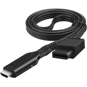 Câble Adaptateur Convertisseur Pour Wii Vers Hd,Convertisseur Hd 1080p Sortie Vidéo Audio,Améliore La Qualité D'image À 720p/1080p - Neuf