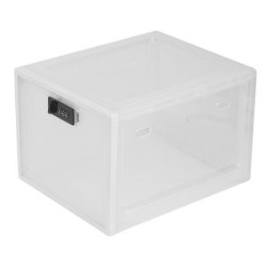 Boîte De Rangement Transparente Pour Les Aliments Pour Réfrigérateur Avec Boîte De Verrouillage Par Mot De Passe A - Neuf