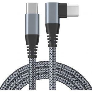 wwp-Câble chargeur USB C vers USB C[1M/Lot de 3] 60W USB 2.0C câble de charge rapide compatible MacBook iPad Air 4 Galaxy S22 S21 Ultra S20 mi 11 Note 10 Pixel 6 5 4a Huawei Xiaomi Nintendo Xbox - Neuf