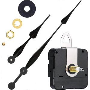 Mouvement d'horloge a quartz a couple eleve, mecanisme de remplacement avec aiguilles de 12 pouces de long pour horloge de bricolage - Neuf