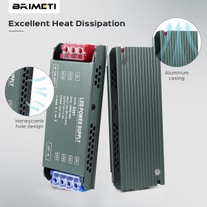 ASFASFq-Transformateur 220V 24V LED Driver 100W Ultra Mince Transfo 4.16A Adaptateur Alimentation 220V AC à 24V DC Convertisseur D'alimentation Basse Tension Transfo de Tension Constante, Avec Plug - Neuf