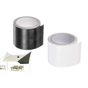 Lot De 2 Bandes Adh&eacute;sives De R&eacute;paration Pour Auvent De Camping-Car, B&acirc;che En Fibre De Verre, Tente Et Abri - Neuf