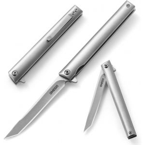 Couteau Pliant Tranchant,Couteau De Poche Tanto Pour Homme De Camping Extérieur - Neuf
