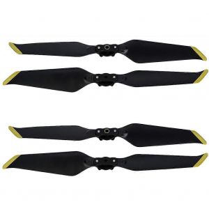 2 Paires De Pi&egrave;ces De Rechange Pour H&eacute;lices &Agrave; D&eacute;gagement Rapide Pour Dji Mavic 2 Pro / Zoom (Bords Dor&eacute;s)-G&eacute;n&eacute;rique - Neuf