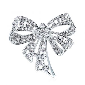 Broche Dames, Broche De Diamant, Broche De Strass, Broche Bowknot, Pour Fêtes, Banquets, Écharpe Décorée, Vêtements De Mode Bijoux, Accessoires De Manteau, Bijoux, Cadeaux - Neuf