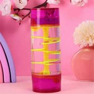 Sablier Colonne Centrale Tourne-Disque Goutte D'huile Sablier Gelée Couleur Loisirs Daze Fuite D'huile Maison Artisanat D - Neuf