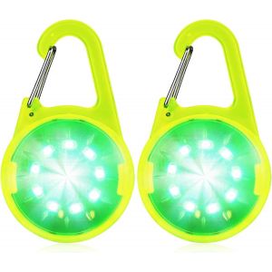 Ulteronixshop-Lumi&egrave;re clignotante LED pour enfants, rechargeable par USB, r&eacute;flecteurs, lumi&egrave;re de sac &agrave; dos, lumi&egrave;re de s&eacute;curit&eacute;, pendentif de randonn&eacute;e, course &agrave; pied, jogging, sac &agrave; dos pour animau - Neuf