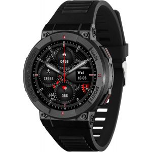 Reflex Active Montre Intelligente Series 43 Pour Homme Et Femme Avec Gps Int&eacute;gr&eacute;, Plus De 100 Modes Sportifs, Fr&eacute;quence Cardiaque, Compteur De Pas, Passer Et Recevoir Des Appels, &Eacute;tanche Ip68, - Neuf