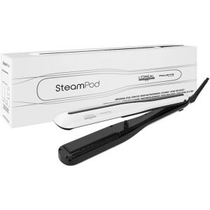 Steampod 3 - Lisseur Vapeur Professionnel 2-En-1 : Lissage & Wavy - Céramique Fer À Lisser À La Technologie Vapeur - Adapté À Tous Types De Cheveux - L'oréal Professionnel - Neuf