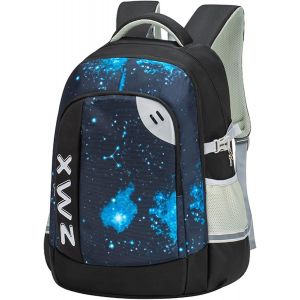 KALSC-Large Sac À Dos Garçon Collège 46L,Cartable Adolescent Scolaire Imperméable Durable,Sac Ecole Lycée Grande Capacité Pour 17.3"" Ordinateur - Neuf