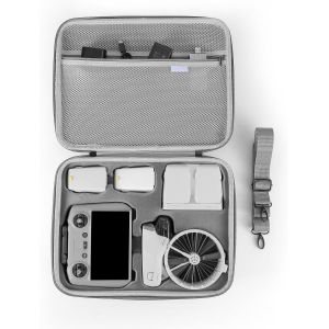 Chenquansarl-Sac De Rangement &Agrave; Rabat, Sac De Rangement Portable, Sac De Protection De Voyage Pour Drone Dji Flip Fly More Combo Et Accessoires De T&eacute;l&eacute;commande Rc 2, Gris - Neuf