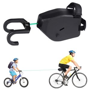 Corde De Remorquage De V&eacute;lo R&eacute;tractable,Barre Traction Velo Enfant,C&acirc;ble De Traction,Corde De Traction Pour Enfants,Corde De Traction Pour Vtt - Neuf