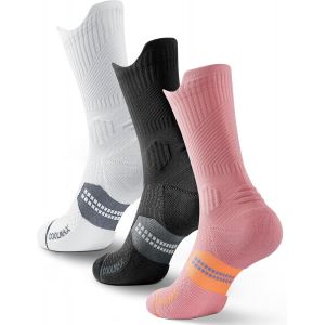 Ulteronixshop-Chaussettes Bambou Coolmax De Course &Agrave; Pied Pour Femme, Pour La Randonn&eacute;e & Le Gym, Compression, &Eacute;vacuation De L'humidit&eacute;, Respirantes, Anti-Ampoules - Neuf
