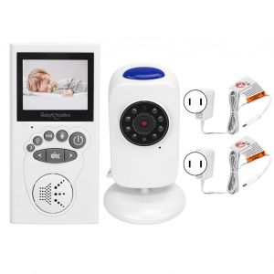 Babyphone Lcd 2,4 Pouces, Vision Nocturne, Interphone Bidirectionnel, Surveillance De La Temperature Interieure, Camera Video Pour Bebe, Pour La Maison, Prise Americaine 100-240 V - Neuf