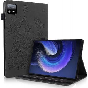 Coque ?tui pour Xiaomi Mi Pad 6/Mi Pad 6 Pro 11 Pouces - Housse ?tui de Protection en Cuir PU avec Fonction Support/Portefeuille Housse pour Xiaomi Pad 6 (Noir) - Neuf