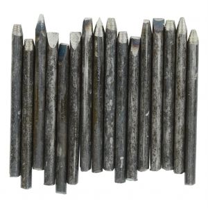 Kit D'equipement De Ciseau A Enclume Pour Le Traitement Des Bijoux Et La Fabrication D'outils De Sculpture (16 Burins Normaux) - Neuf