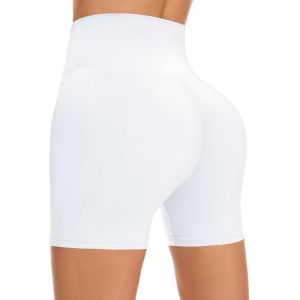 Slep-Pantalon De Cyclisme Court Pour Femme - Taille Haute - Legging D'été - Short De Fitness - Gym - Vélo - Neuf