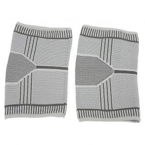 20241 Paire D'attelle De Coude En Graphène Haute Élasticité Respirant 3d Tissage Support De Coude Pour Fitness Basket-Ball Volley-Ball L - Neuf