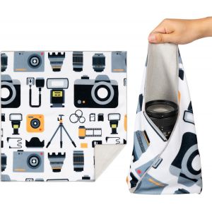 Magic Protective Wrap Kit Emballage de la Cam&eacute;ra R&eacute;sistant aux Rayures,Anti-poussi&egrave;re et Lavable pour Appareils Photo,Objectifs,Produits &Eacute;lectroniques et Cosm&eacute;tiques(25 * 25cm).[M32] - Neuf