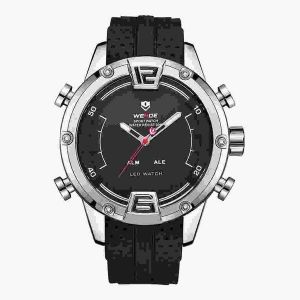 Montre De Sport Wh7301 Avec Bracelet En Silicone, Alarme Led Et Calendrier - Neuf