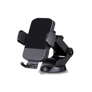 Chargeur De Voiture Sans Fil 15 W Et Support De T&eacute;l&eacute;phone Avec Serrage Automatique Et Options De Montage R&eacute;glables - Neuf