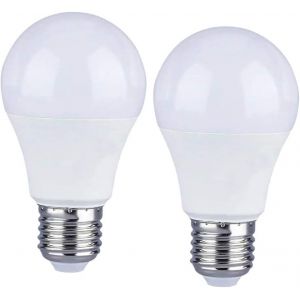 Kal-2 Pièces Lampe Led E27 Dimmable (12w 1055 Lumen A60, Blanc Froid 6400 K) - Neuf