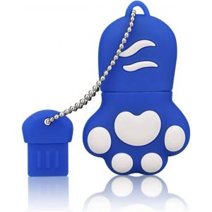 USB 3.0 Flash Drive Cartoon Cat Paw Pen Drive High Speed Real Capacity 32GB Download Storage USB Stick Pendrive.[E67] - Neuf