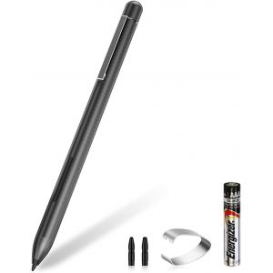 Stylet MPP 1.51 avec 1024 sensibilit&eacute; &agrave; la Pression, Palm Reject, Pile AAAA, Longue dur&eacute;e de Vie, Compatible avec Microsoft Surface et Certains ASUS, Dell, HP, 2 Embouts rempla&ccedil;ables - Neuf
