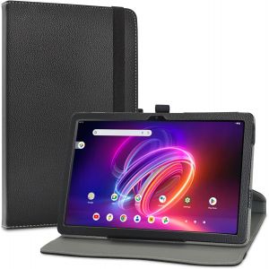 KALANKA-&Eacute;tui pour Acer Iconia Tab P10,360 degr&eacute;s de rotation en cuir PU avec support &eacute;tui pour Acer Iconia Tab P10 (P10-21Q-83VZ) 10,4 Pouces Android Tablet, Noir - Neuf
