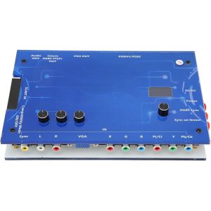ChenQuanSarl-Convertisseur Vidéo Gbs Control Gbsc Rgbs, Vga Scart, Interface Multimédia Ypbpr Vers Vga Hd, Convertisseur De Signal De Jeu Rétro Avec M À Niveau Du Micrologiciel - Neuf