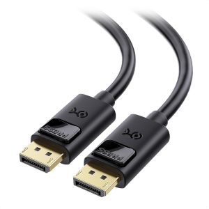 AER-[Certifié VESA] 1,8 m Cable Displayport 1.4 Câble Displayport 8K Câble Display Port 1.4 avec résolution vidéo 8K 60Hz / 4K 240Hz et Prise en Charge HDR - Neuf