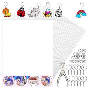 Feuilles,Marqueurs Et Porte-Cl&eacute;s Pour Bricolages Pour Enfants - Neuf