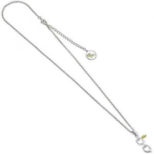 Officiel Harry Potter Argent Sterling Lightning Boulon & Lunettes Collier Par The Carat Boutique - Neuf