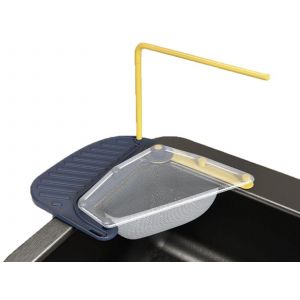 Passoire Triangulaire Pour &Eacute;vier De Cuisine Avec 100 Sacs &Agrave; Mailles Et Ruban Nano - Neuf