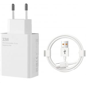 KALANKA-Chargeur Rapide pour Xiaomi 33 W avec c&acirc;ble USB C de 2 m, Adaptateur Chargeur Rapide pour Xiaomi 11 Lite/Mi 11i/10T Lite/Mi 10T Pro/Mi 10T/Redmi Note 13 5G 12S 11 11S 10 Pro etc - Neuf