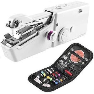 Machine À Coudre À Main Portable Avec Travaux D'aiguille Pratiques,Adaptée Aux Voyages En Famille - Neuf