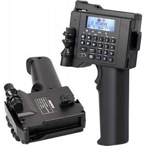 CHECARZHN--NO1-Pt2000Se Imprimante À Jet D'Encre Portable Avec Cartouche D'Encre À Séchage Rapide, Pistolet Imprimante Portable Pour Qr Code Logo Date Code Barres - Impressions Sur Verre, Métal, Carton, Bo - Neuf