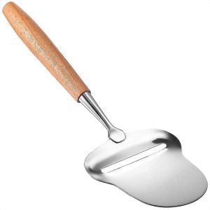 Trancheuse À Fromage À Spatule En Acier Inoxydable - Trancheuses À Fromage Pour Planche À Fromage En Bloc - Trancheuse À Fromage À Manche En Bois - Neuf