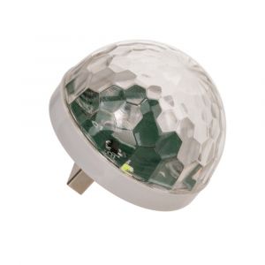 AMPOULE DISCO LED USB R&Eacute;CATION RGB 4.3X4.1CM - Neuf