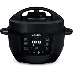 SUBZONAL-Multicuiseur, 3,8 L, cuiseur intelligent 7 en 1 - Autocuiseur, mijoteuse, cuiseur &agrave; riz, sauteuse, yaourti&egrave;re, cuiseur vapeur et r&eacute;chauffeur d'aliments - Noir - Neuf